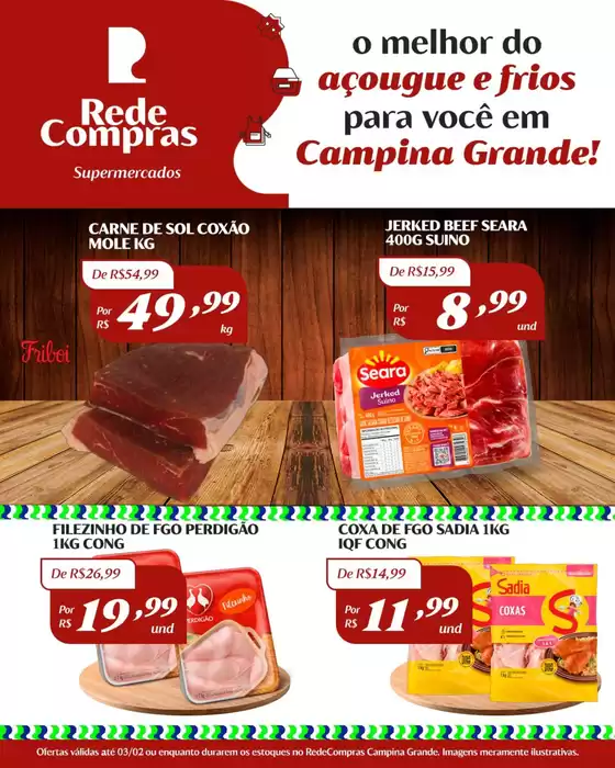 Catálogo Rede Compras em Cachoeirinha | Melhores ofertas para todos os caçadores de pechinchas | 2026-02-03T00:00:00.000Z - 2026-03-02T00:00:00.000Z
