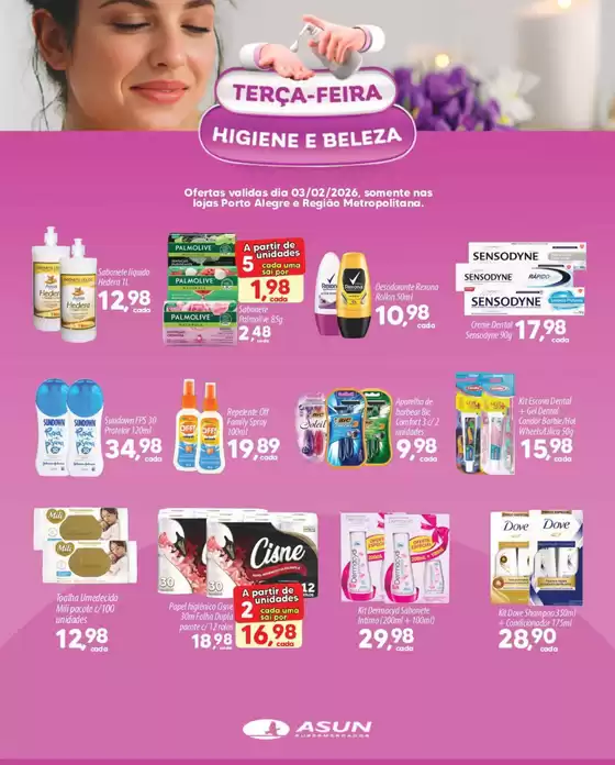 Catálogo Asun em Cachoeirinha | Descubra ofertas atraentes | 2026-02-03T00:00:00.000Z - 2026-02-03T00:00:00.000Z