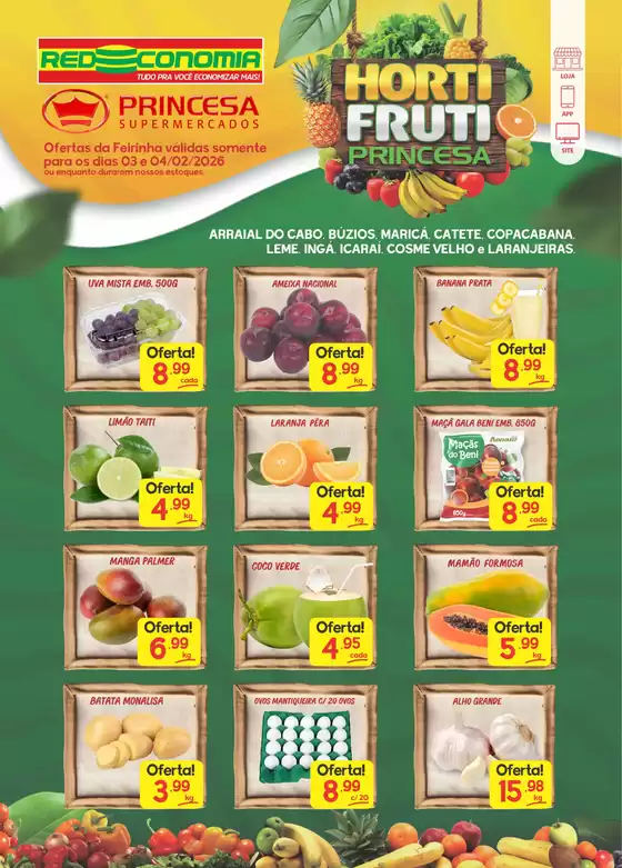 Catálogo Princesa Supermercados em Lajeado | Feirinha G3 - 03 e 04/02 | 2026-02-03T00:00:00.000Z - 2026-02-04T00:00:00.000Z