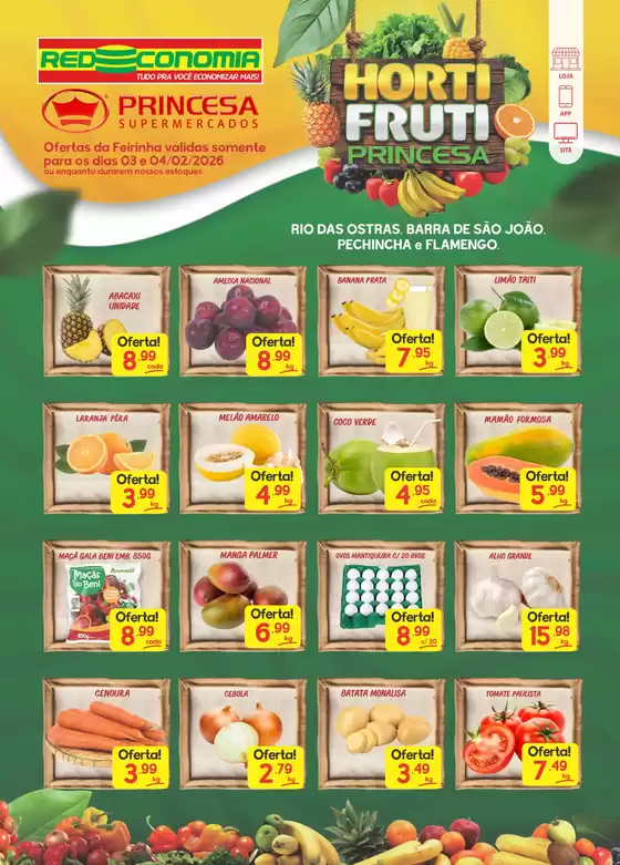 Catálogo Princesa Supermercados em São Bernardo do Campo | Feirinha G2 - 03 e 04/02 | 2026-02-03T00:00:00.000Z - 2026-02-04T00:00:00.000Z