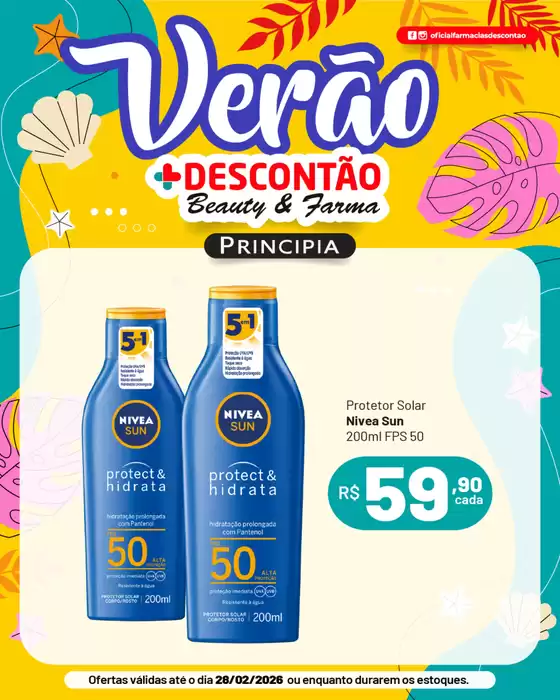 Catálogo Farmácias Descontão em Teixeira de Freitas | Encarte Farmácias Descontão | 2026-02-03T00:00:00.000Z - 2026-02-28T00:00:00.000Z