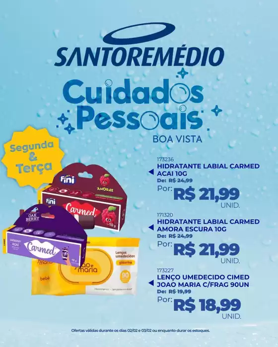 Catálogo Drogarias Santo Remédio em Gravatal | Melhores ofertas e descontos | 2026-02-02T00:00:00.000Z - 2026-02-03T00:00:00.000Z