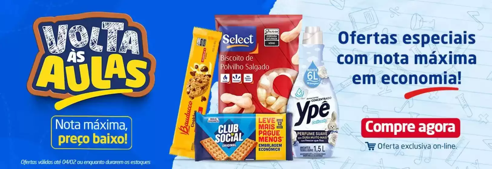 Catálogo Tenda Atacado em Apucarana | Volta Às Aulas | 2026-02-03T00:00:00.000Z - 2026-02-04T00:00:00.000Z