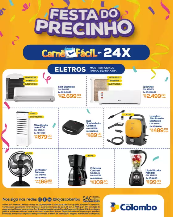 Catálogo Lojas Colombo em Itabira | Encarte Lojas Colombo | 2026-02-02T00:00:00.000Z - 2026-02-28T00:00:00.000Z