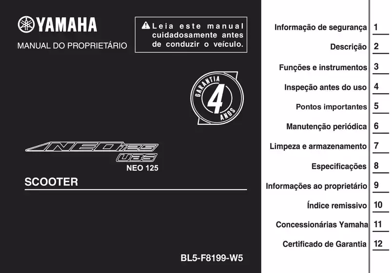 Catálogo Yamaha em Cruzeiro | Yamaha NEO 125 - 2025 | 2026-02-03T00:00:00.000Z - 2027-03-31T00:00:00.000Z