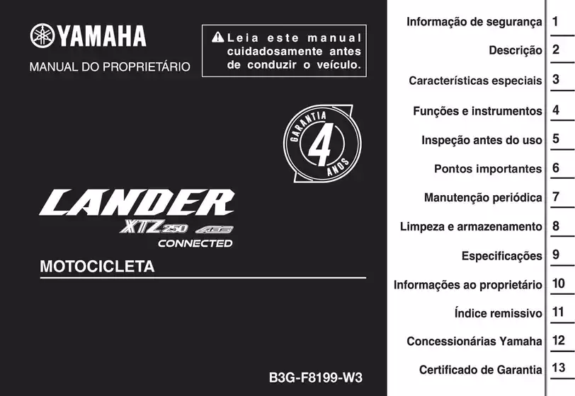 Catálogo Yamaha em Maracajá | Yamaha LANDER ABS CONNECTED - 2025 | 2026-02-03T00:00:00.000Z - 2026-12-31T00:00:00.000Z