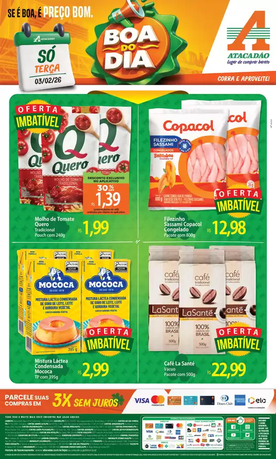 Catálogo Atacadão em São Luís do Paraitinga | Atacadão - Boa do Dia | 2026-02-03T00:00:00.000Z - 2026-02-03T00:00:00.000Z
