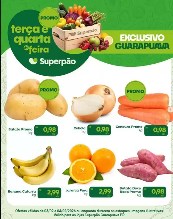 Catálogo Superpão em Santa Maria de Itabira | Terça E Quarta Da Feira | 2026-02-03T00:00:00.000Z - 2026-02-04T00:00:00.000Z