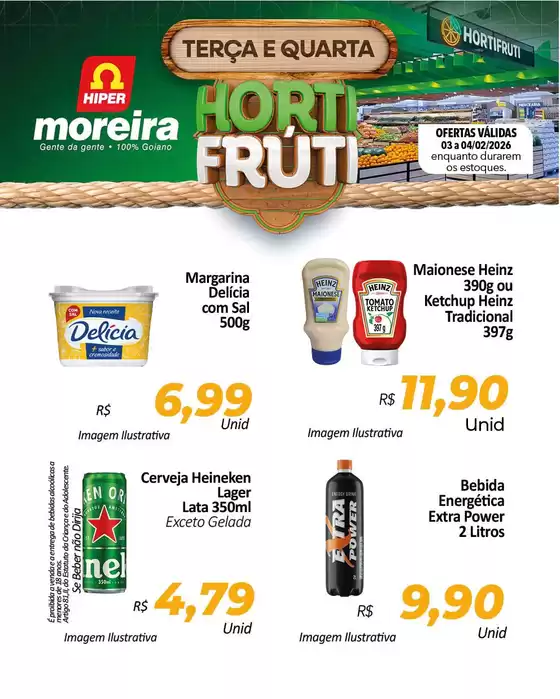 Catálogo Hiper Moreira em Santa Maria de Itabira | Melhores ofertas para compradores econômicos | 2026-02-03T00:00:00.000Z - 2026-02-04T00:00:00.000Z