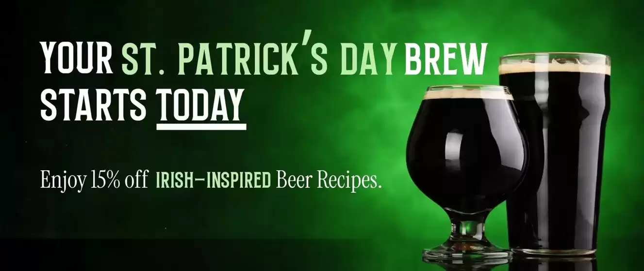 Catálogo Mr. Beer em Ouro Preto | Your St Patricks Day Brew Starts Today | 2026-02-04T00:00:00.000Z - 2026-02-18T00:00:00.000Z