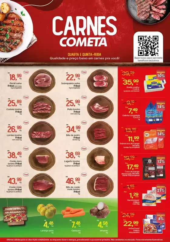 Catálogo Cometa Supermercados em Rio de Janeiro | Carnes Cometa | 2026-02-04T00:00:00.000Z - 2026-02-05T00:00:00.000Z