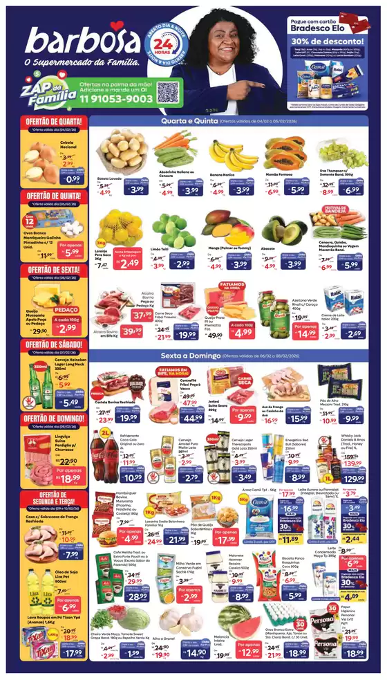 Catálogo Barbosa Supermercados em Rio de Janeiro | Barbosa O Supermercado Da Família | 2026-02-04T00:00:00.000Z - 2026-02-10T00:00:00.000Z