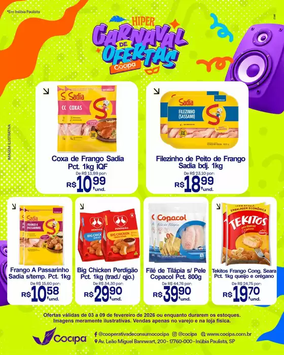 Catálogo Cocipa em Cataguases | Nossas melhores pechinchas | 2026-02-03T00:00:00.000Z - 2026-02-09T00:00:00.000Z