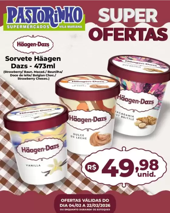 Catálogo Supermercado Pastorinho em Machado | Ótima oferta para caçadores de pechinchas | 2026-02-04T00:00:00.000Z - 2026-02-22T00:00:00.000Z