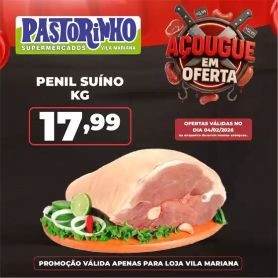 Catálogo Supermercado Pastorinho em Machado | Ofertas especiais atraentes para todos | 2026-02-04T00:00:00.000Z - 2026-02-04T00:00:00.000Z