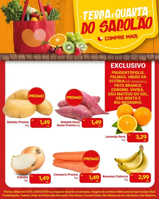 Catálogo Compre Mais em São José do Rio Preto | Terça e Quarta  | 2026-02-04T00:00:00.000Z - 2026-02-04T00:00:00.000Z