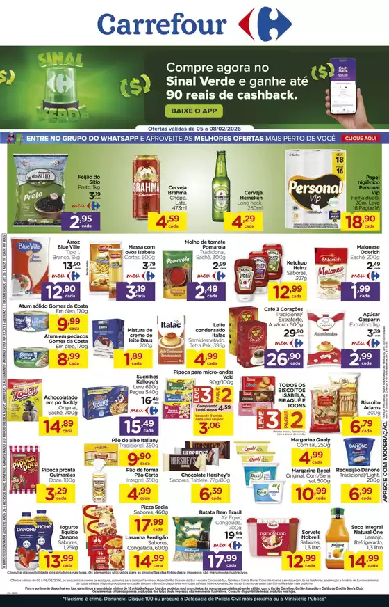 Catálogo Carrefour em Rio Tinto | Grandes descontos em produtos selecionados | 2026-02-05T00:00:00.000Z - 2026-02-08T00:00:00.000Z