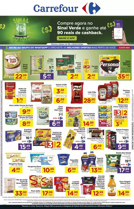 Catálogo Carrefour em Rio Tinto | Ofertas e promoções atuais | 2026-02-05T00:00:00.000Z - 2026-02-08T00:00:00.000Z