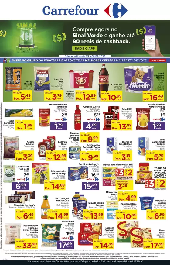 Catálogo Carrefour em Rio Tinto | Ofertas exclusivas e pechinchas | 2026-02-05T00:00:00.000Z - 2026-02-08T00:00:00.000Z