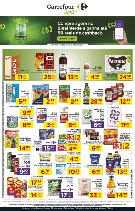 Catálogo Carrefour Bairro em Bariri | Melhores ofertas para compradores econômicos | 2026-02-05T00:00:00.000Z - 2026-02-08T00:00:00.000Z