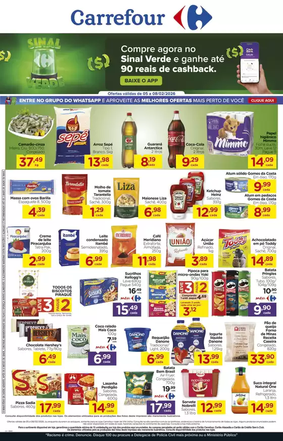 Catálogo Carrefour em Rio Tinto | Melhores ofertas para compradores econômicos | 2026-02-05T00:00:00.000Z - 2026-02-08T00:00:00.000Z