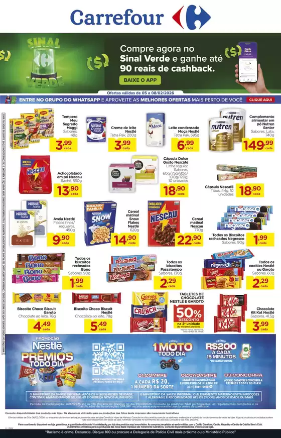 Catálogo Carrefour em Rio Tinto | Ofertas exclusivas | 2026-02-05T00:00:00.000Z - 2026-02-08T00:00:00.000Z