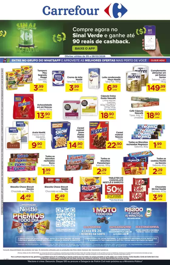 Catálogo Carrefour em Rio Tinto | Ofertas exclusivas para nossos clientes | 2026-02-05T00:00:00.000Z - 2026-02-08T00:00:00.000Z