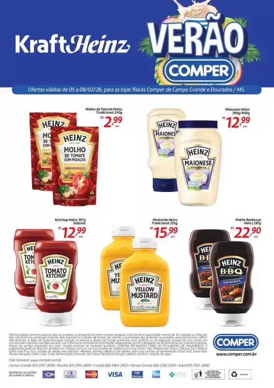 Catálogo Comper em Varginha | Heinz | 2026-02-05T00:00:00.000Z - 2026-02-08T00:00:00.000Z