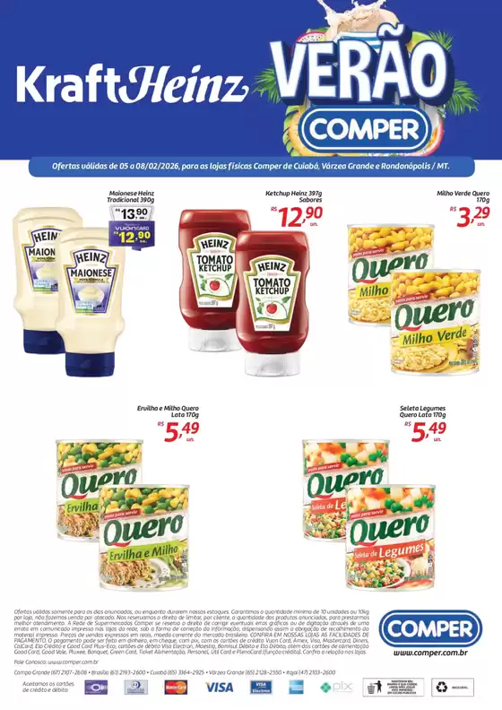 Catálogo Comper em Varginha | Kraft Heinz | 2026-02-05T00:00:00.000Z - 2026-02-08T00:00:00.000Z