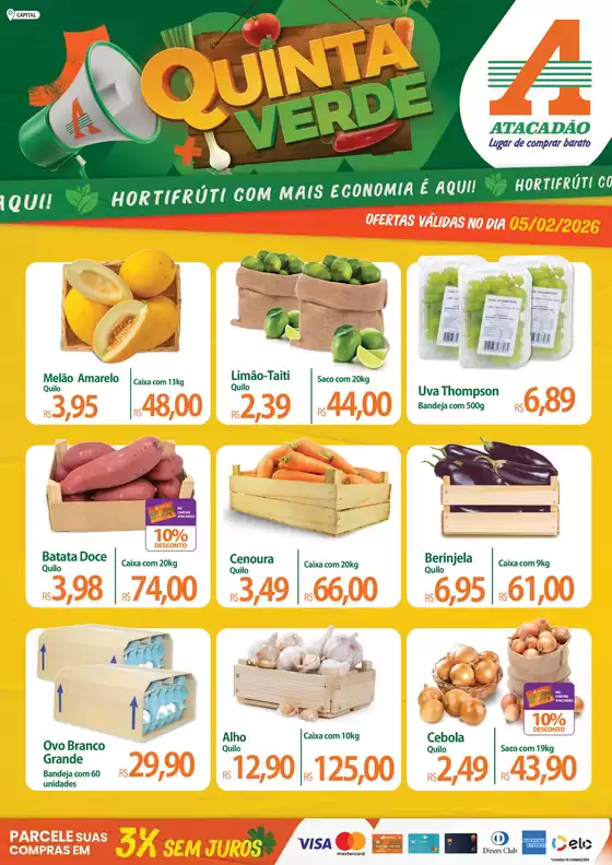 Catálogo Atacadão em São Bernardo do Campo | Ofertas especiais atraentes para todos | 2026-02-05T00:00:00.000Z - 2026-02-05T00:00:00.000Z