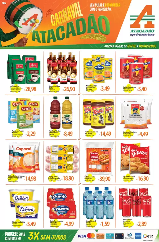 Catálogo Atacadão em São Bernardo do Campo | Grandes descontos em produtos selecionados | 2026-02-05T00:00:00.000Z - 2026-02-08T00:00:00.000Z