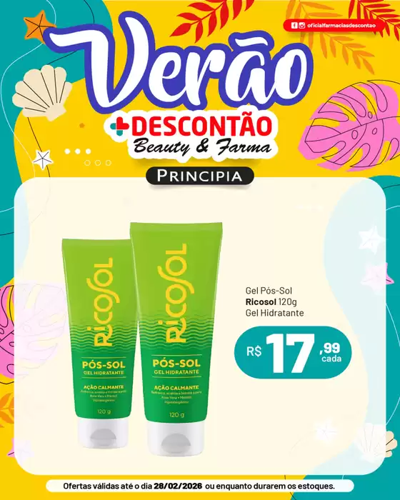 Catálogo Farmácias Descontão em São Sebastião do Paraíso | Grandes descontos em produtos selecionados | 2026-02-05T00:00:00.000Z - 2026-02-28T00:00:00.000Z