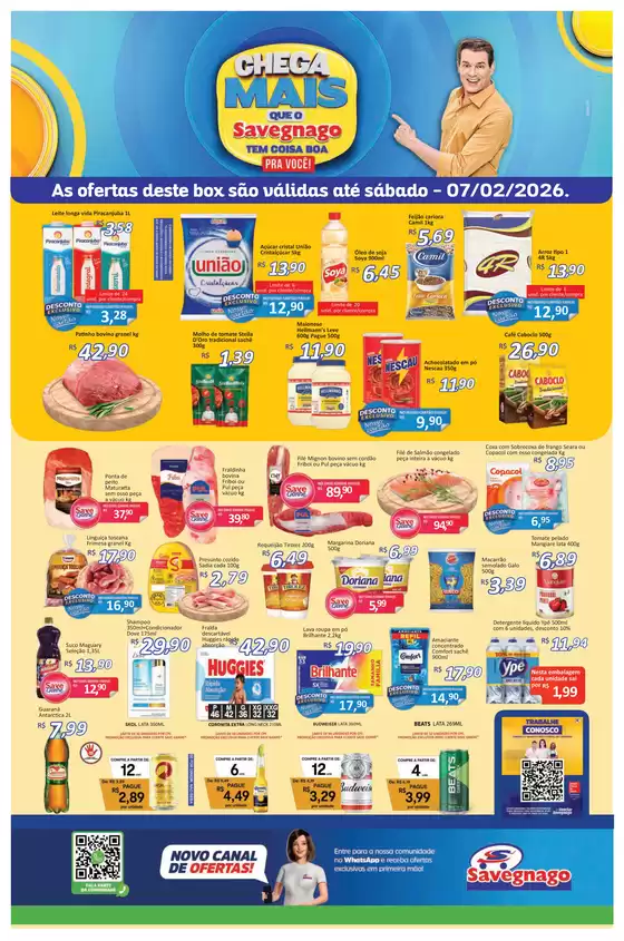 Catálogo Supermercado Savegnago em Manaus | Ofertas do Savegnago Bebedouro | 2026-02-05T00:00:00.000Z - 2026-02-07T00:00:00.000Z