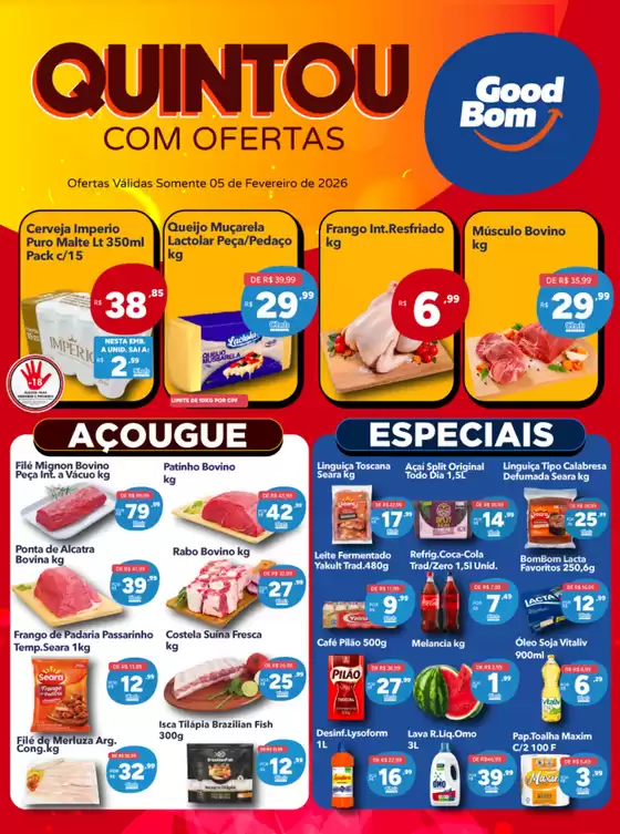 Catálogo GoodBom em Manaus | Encarte GoodBom | 2026-02-05T00:00:00.000Z - 2026-02-05T00:00:00.000Z