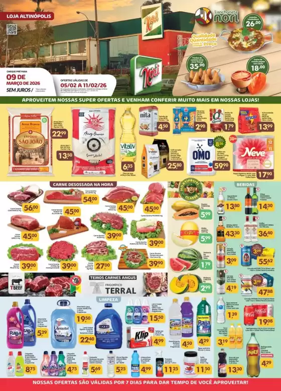 Catálogo Supermercados Nori em Camamu | Encarte Supermercados Nori | 2026-02-05T00:00:00.000Z - 2026-02-11T00:00:00.000Z