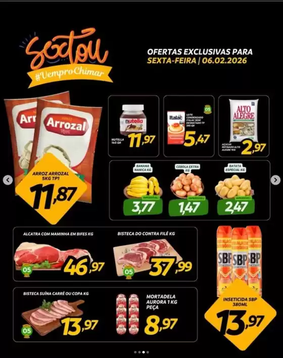 Catálogo Chimar Supermercados em Blumenau | Ofertas Exclusivas  | 2026-02-06T00:00:00.000Z - 2026-02-06T00:00:00.000Z