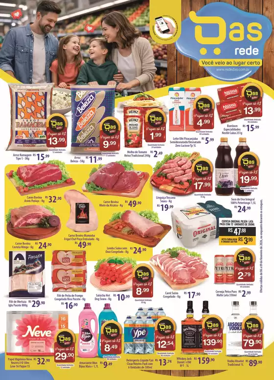 Catálogo Rede DAS em Blumenau | Fim de semana chegando | 2026-02-06T00:00:00.000Z - 2026-02-09T00:00:00.000Z