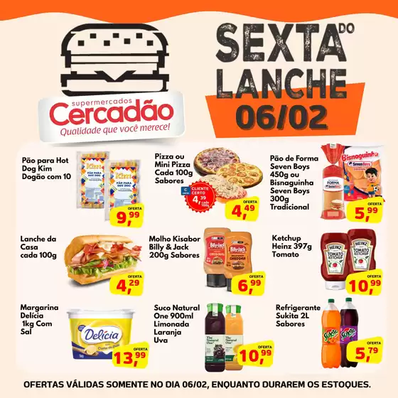 Catálogo Cercadão em Igaraçu do Tietê | Sexta Do Lanche | 2026-02-06T00:00:00.000Z - 2026-02-06T00:00:00.000Z