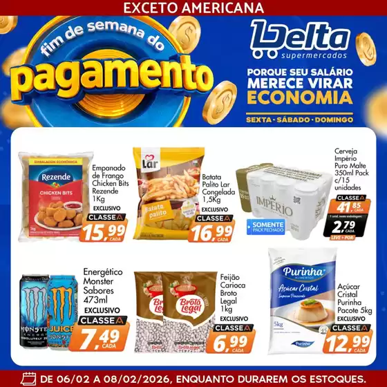 Catálogo Delta Supermercados em Maruim | Ofertas exclusivas para nossos clientes | 2026-02-06T00:00:00.000Z - 2026-02-08T00:00:00.000Z