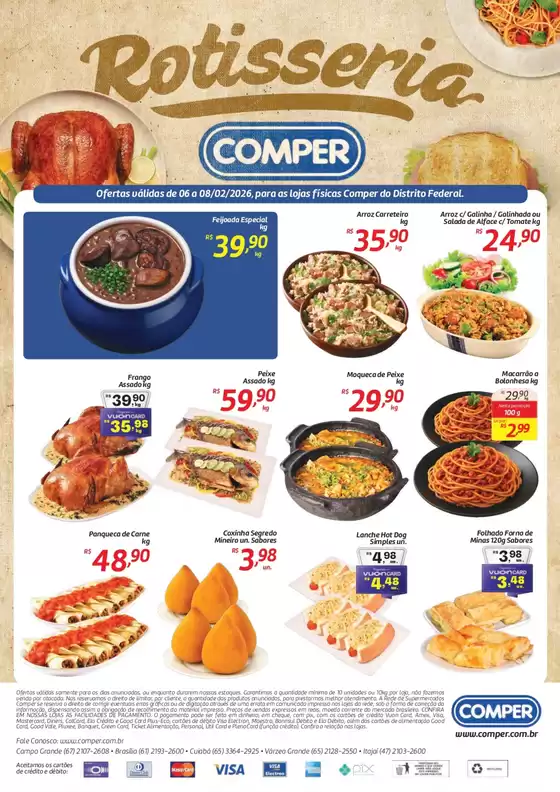 Catálogo Comper | Melhores ofertas para compradores econômicos | 2026-02-06T00:00:00.000Z - 2026-02-08T00:00:00.000Z