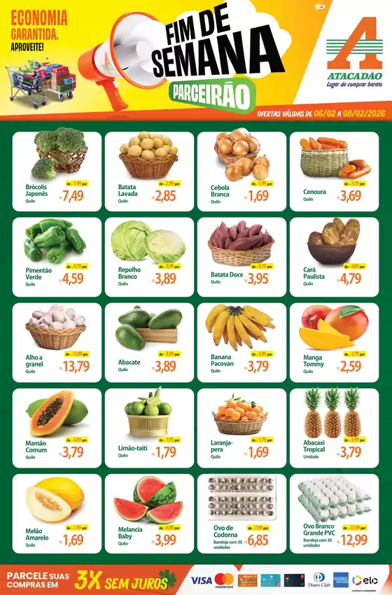 Catálogo Atacadão | Atacadão - Fim de Semana | 2026-02-06T00:00:00.000Z - 2026-02-08T00:00:00.000Z