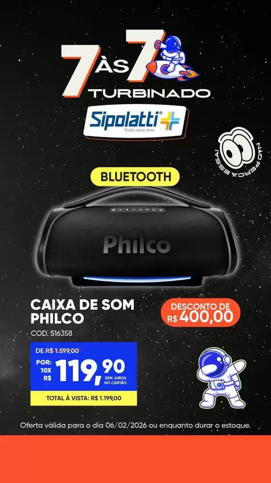 Catálogo Sipolatti em Piraju | Ofertas | 2026-02-06T00:00:00.000Z - 2026-02-06T00:00:00.000Z