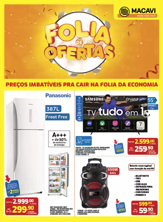 Catálogo Macavi em Maximiliano de Almeida | Encarte Macavi | 2026-02-06T00:00:00.000Z - 2026-02-10T00:00:00.000Z