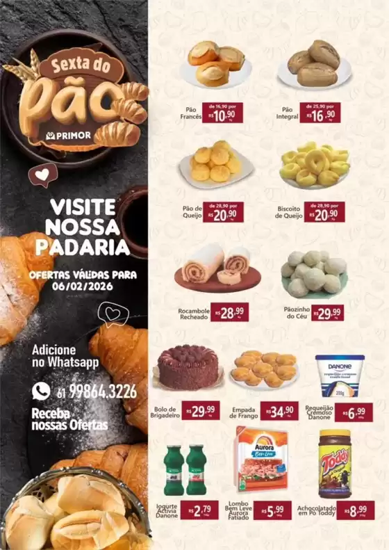 Catálogo Primor Supermercado em Rio de Janeiro | Sexta Do Pãc | 2026-02-06T00:00:00.000Z - 2026-02-06T00:00:00.000Z