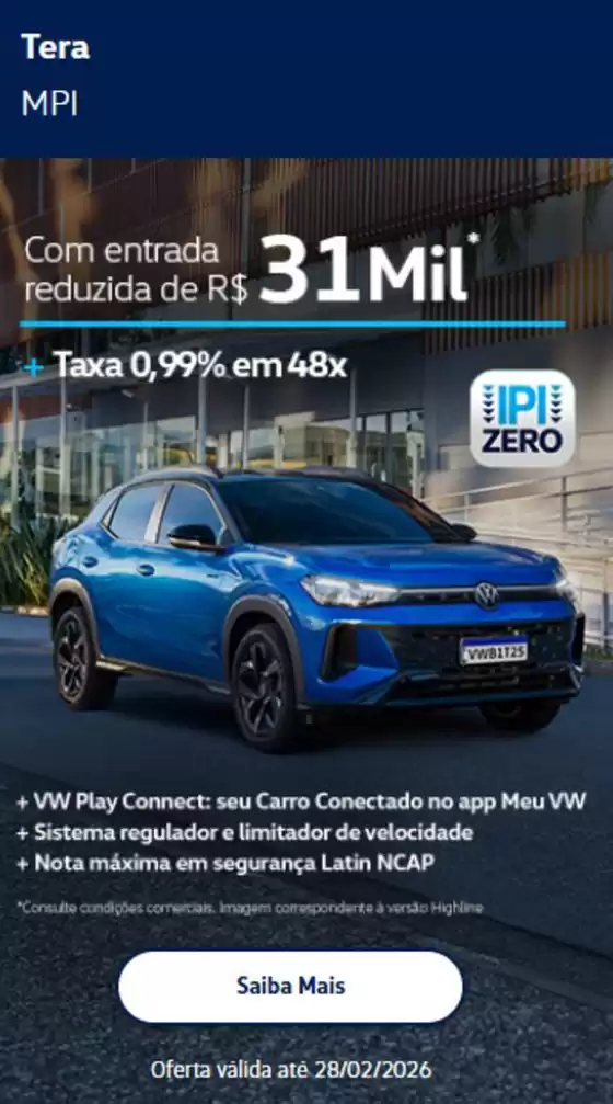 Catálogo Volkswagen em Itapevi | Ofertas Volkswagen | 2026-02-06T00:00:00.000Z - 2026-02-28T00:00:00.000Z