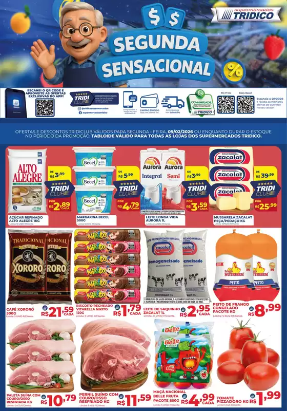 Catálogo Supermercados Tridico | Segunda Sensacional | 2026-02-09T00:00:00.000Z - 2026-02-09T00:00:00.000Z