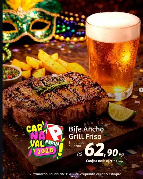 Catálogo Supermercado Perim | Carnaval | 2026-02-09T00:00:00.000Z - 2026-02-11T00:00:00.000Z