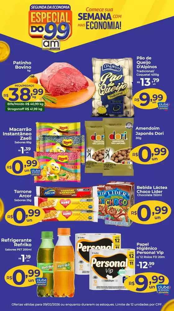 Catálogo Almeida Mercados | Segunda Da Economia | 2026-02-09T00:00:00.000Z - 2026-02-09T00:00:00.000Z