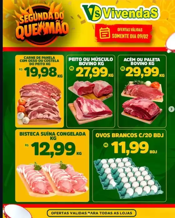 Catálogo Vivendas Supermercado | Segunda do Queimão | 2026-02-09T00:00:00.000Z - 2026-02-09T00:00:00.000Z