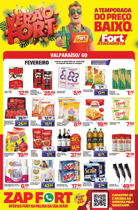 Catálogo Fort Atacadista em Campinas | DF Fort Semanal 2ª Ed 09 a 12 FEV 26 Valparaiso | 2026-02-09T00:00:00.000Z - 2026-02-12T00:00:00.000Z